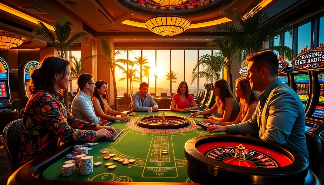 Experience high-stakes gaming excitement at ALo789 with vibrant casino visuals and thrilling action.