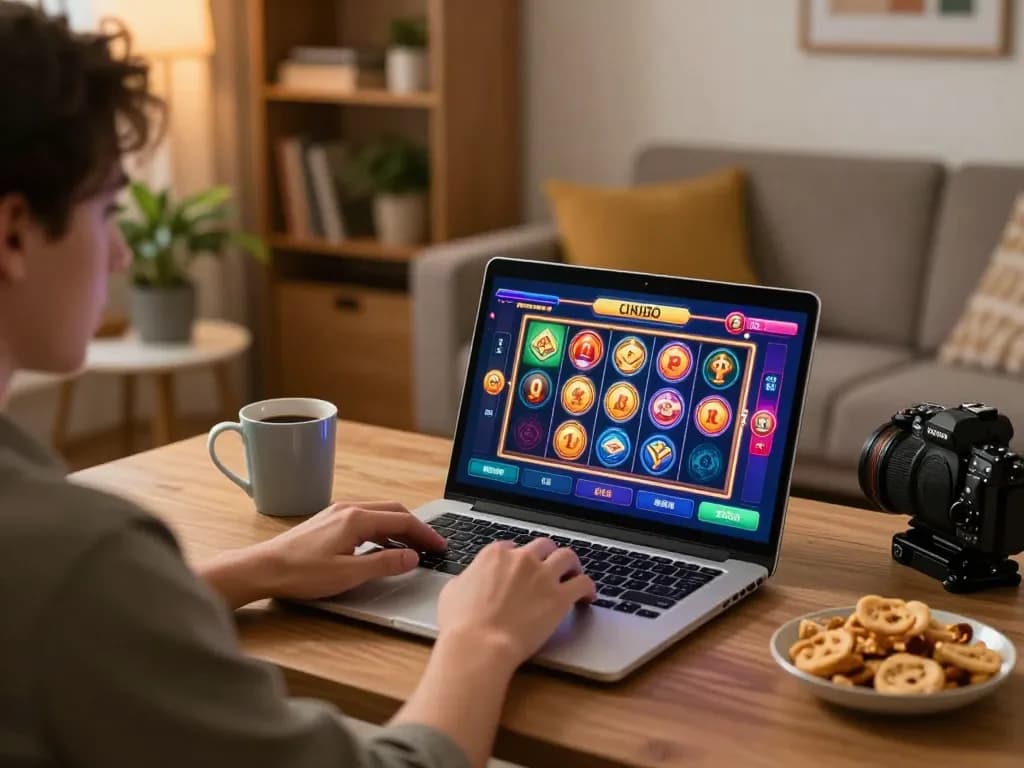 Engaging user experiences on LUCK8 while playing online slots from a cozy home setting