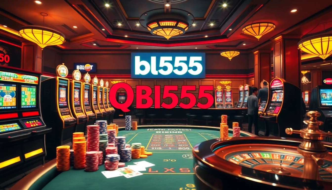 Experience thrilling gameplay at Bl555 with vibrant slots and exciting poker tables.