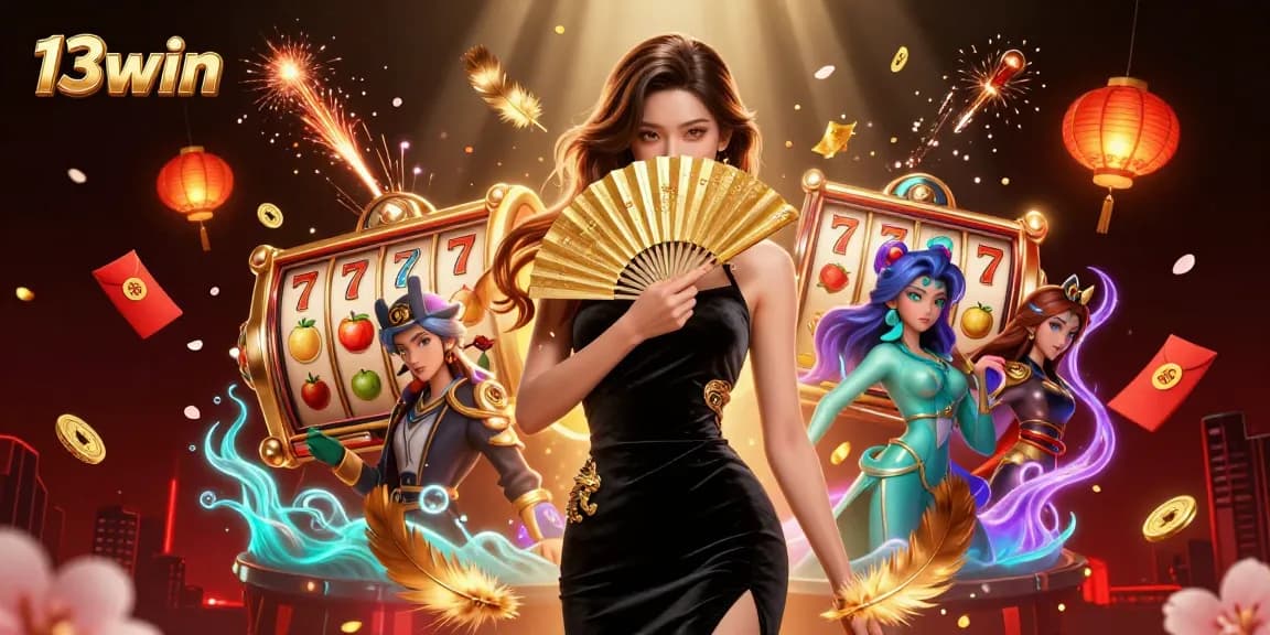 Experience thrilling gameplay with 13win's captivating slot games, featuring rich visuals and dynamic elements.