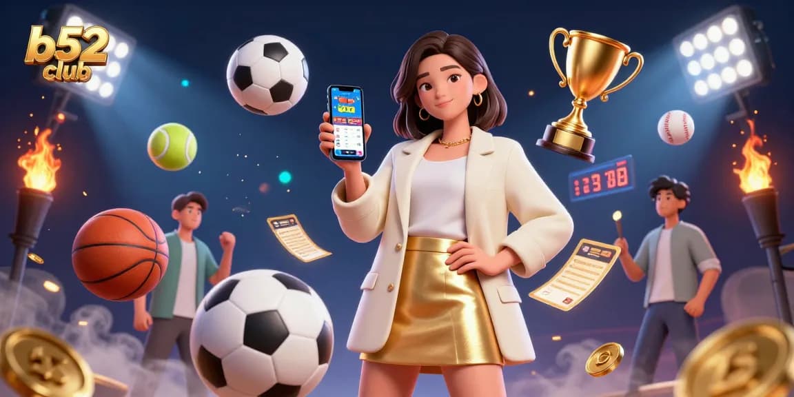 Engage with b52club's winning opportunities through a vibrant sports betting scene.
