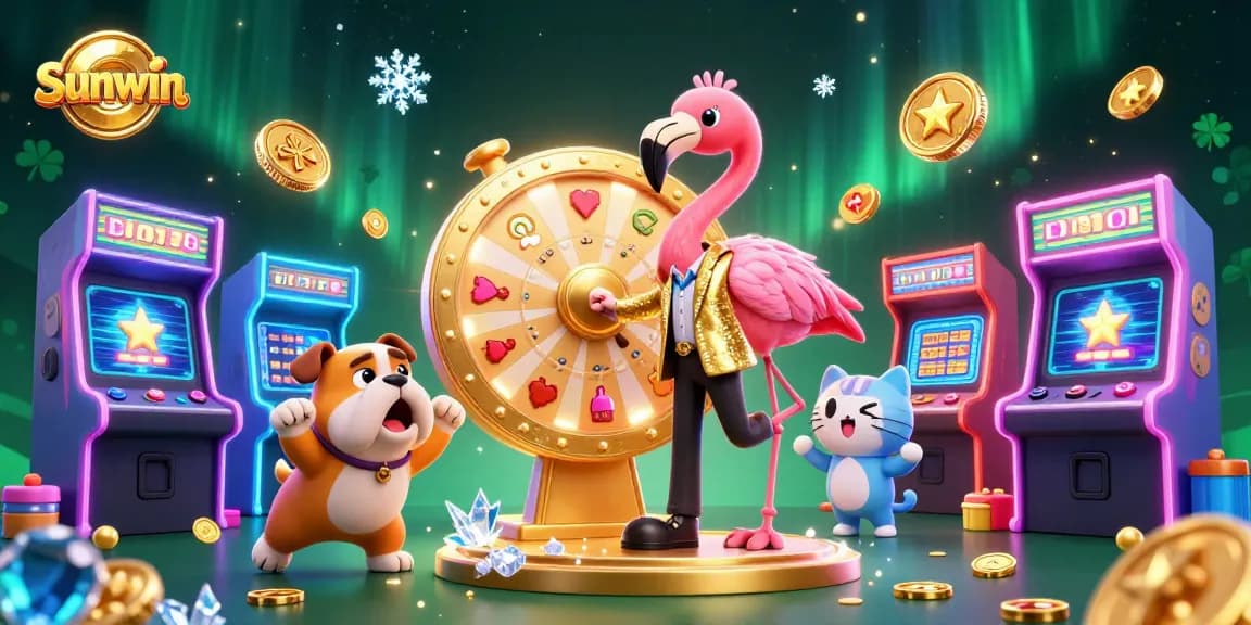 Spin the prize wheel at Sunwin and see what fortune awaits in this exciting gaming scene!