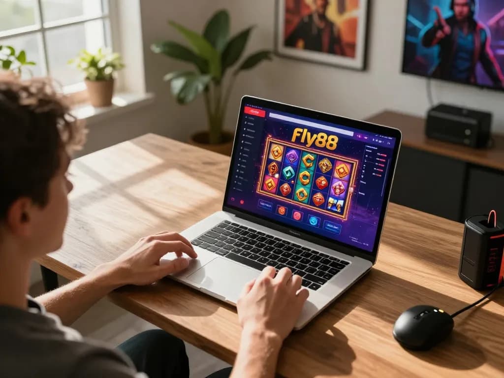 Experience fly88 online gaming with exciting slots and comfortable setting.