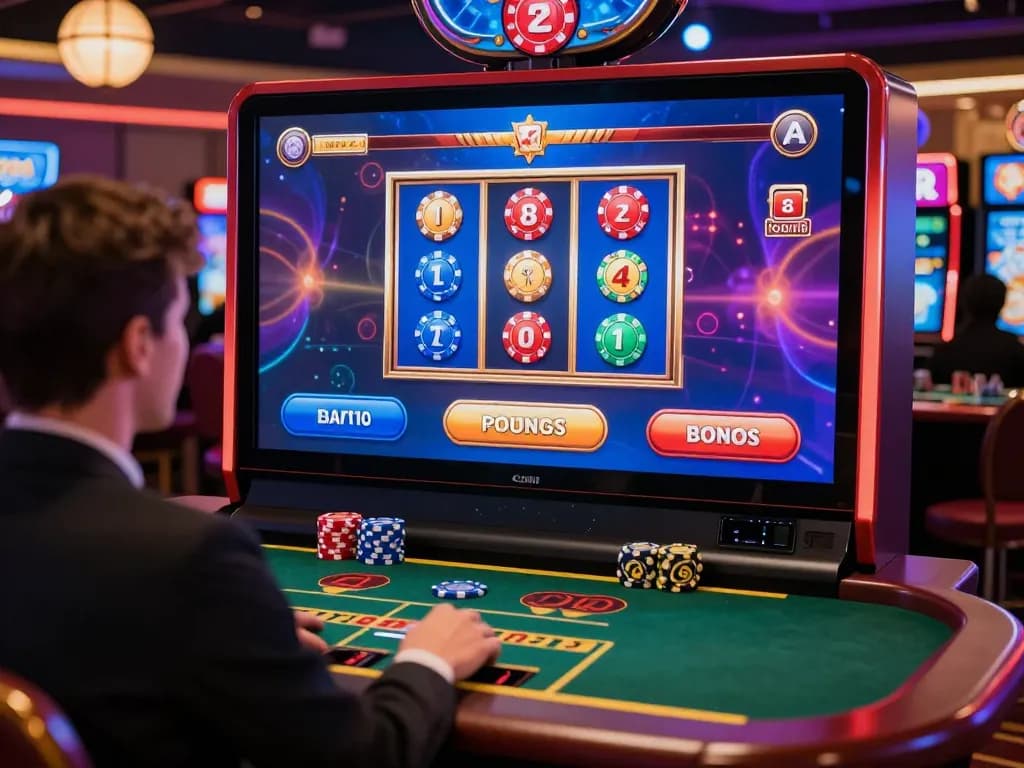 Engaging online casino scene with 789Win com showing vibrant graphics and gaming excitement.