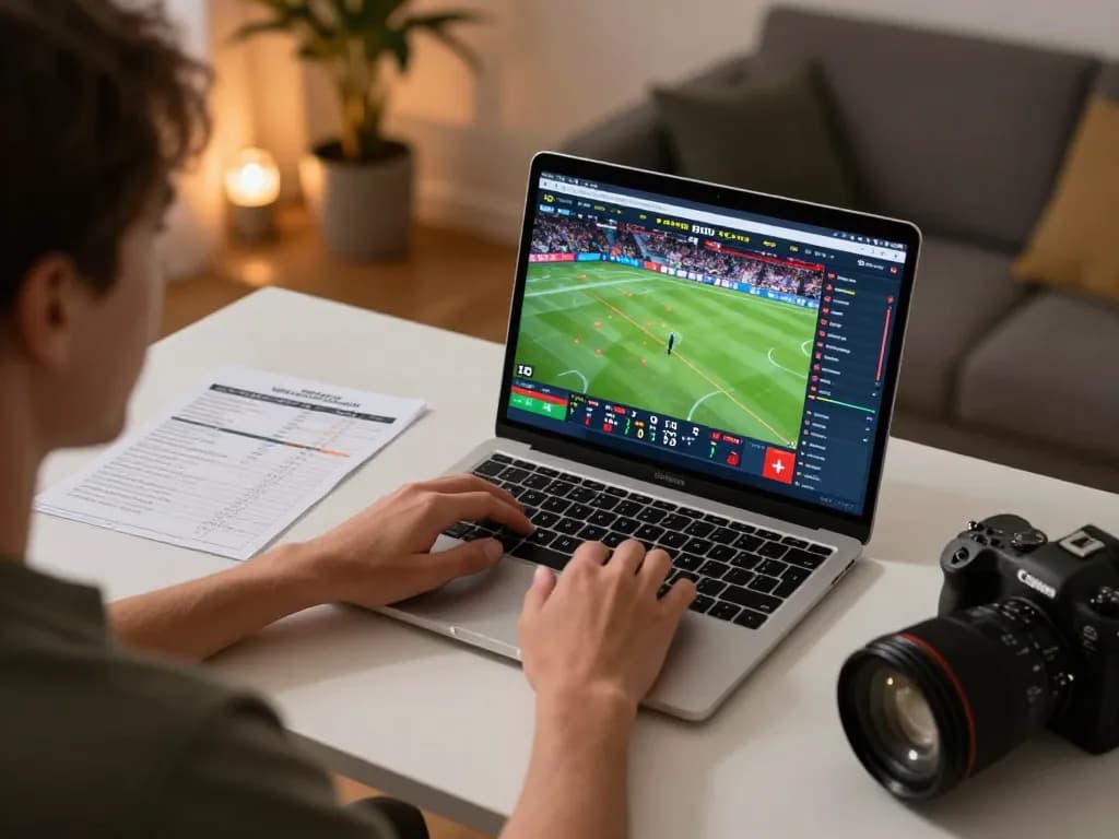 Engaging with live sports betting on nk88 platform, showcasing dynamic activity and strategy.