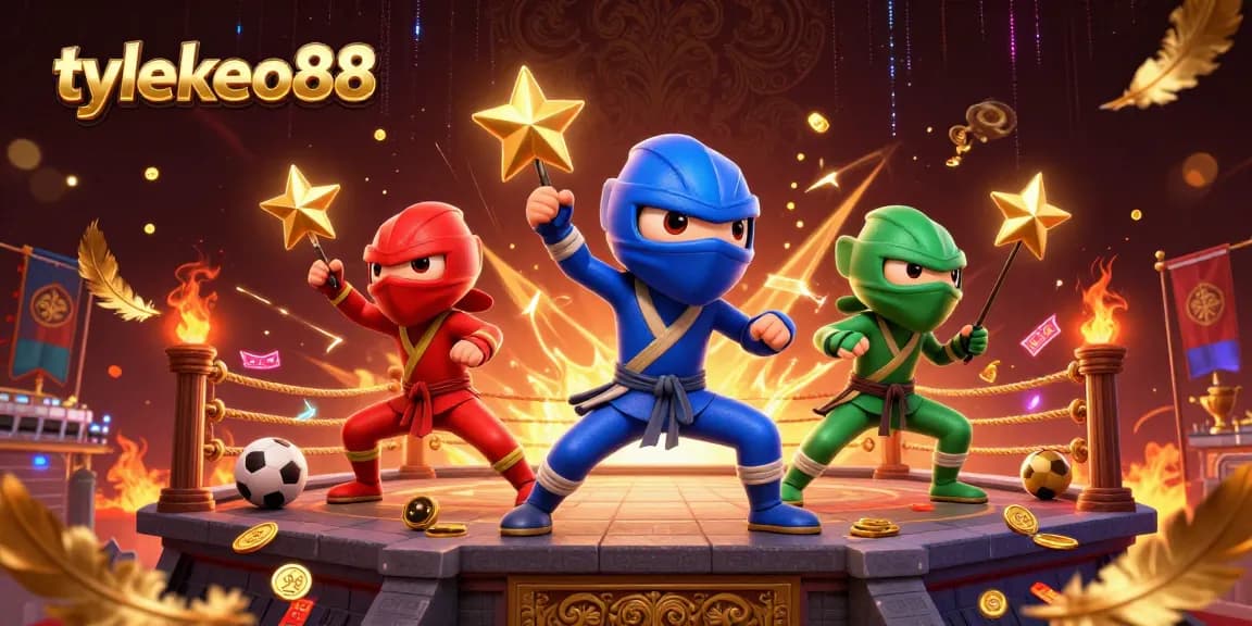 Join the dynamic sports betting action with tylekeo88 featuring chameleons in dazzling martial arts display.