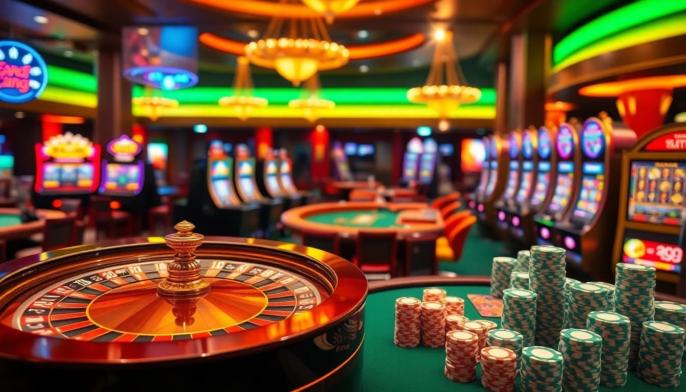 Engage with thrilling casino action at https://nk88.sa.com/ with stunning roulette wheels and poker tables.