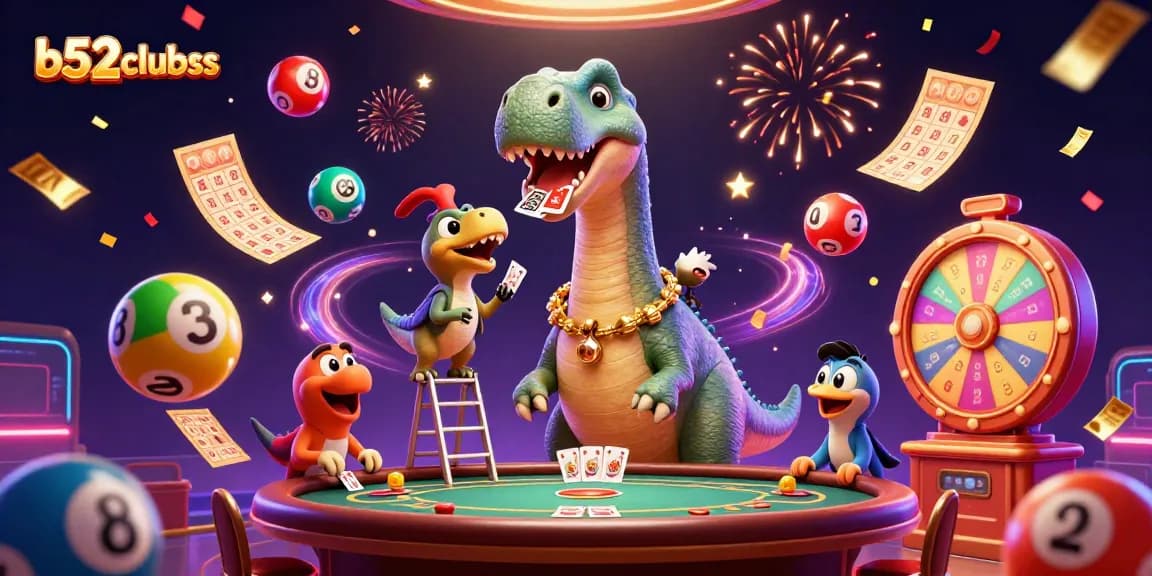 Celebrate exciting wins at b52clubss with dynamic lottery games and vibrant casino elements.