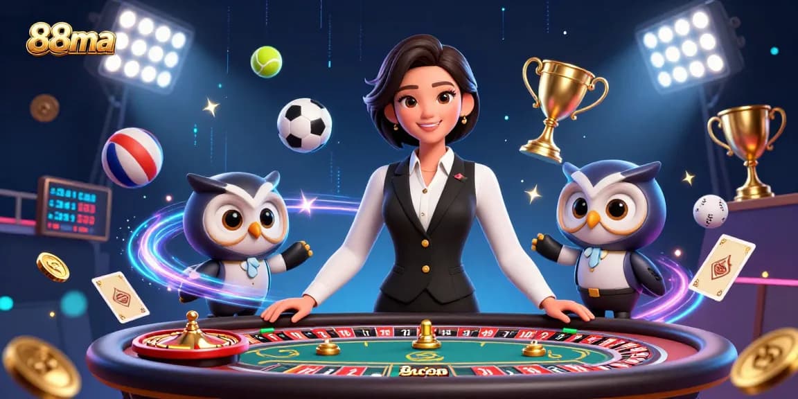 Engage in thrilling gameplay at 88ma with dynamic sports betting elements and interactive dealers.