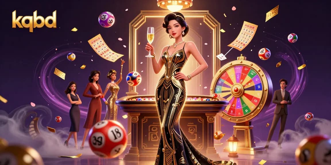 Engage with kqbd by tracking live sports betting scores through a vibrant 3D illustration.