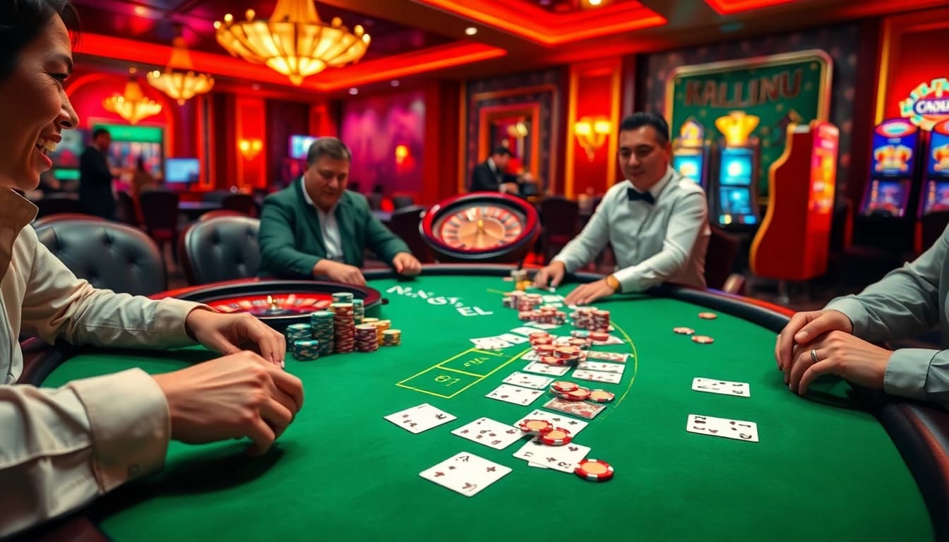 Experience the thrill of RR88 with a luxurious casino atmosphere and high-stakes poker games.