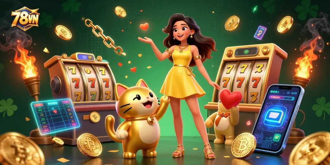 Experience exciting wins at 78WIN with dynamic slot games and golden rewards!