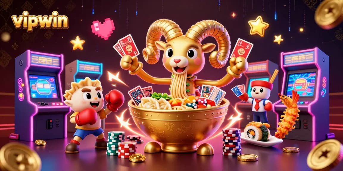 Engage in thrilling gameplay with vipwin's vibrant 3D casino characters and animations.