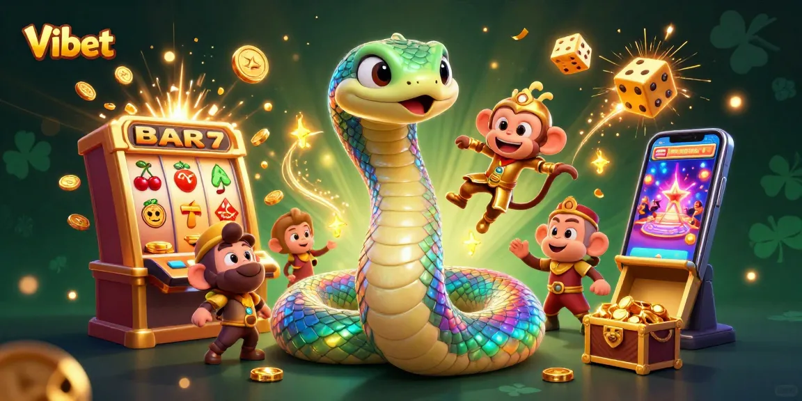 Experience vibrant gameplay and jackpots with Vibet's gaming scene filled with excitement and rewards.
