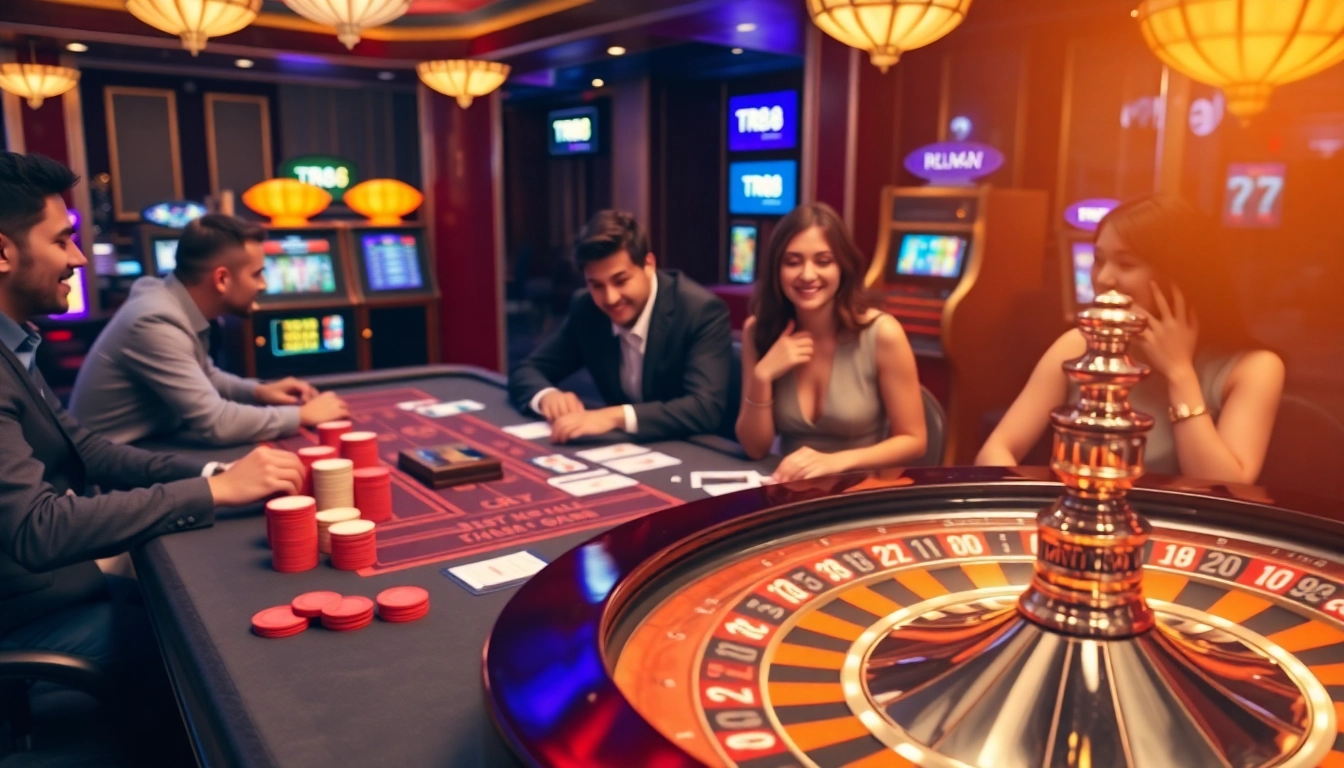 Experience the thrill of TR88 with engaging casino games and vibrant gaming atmosphere.