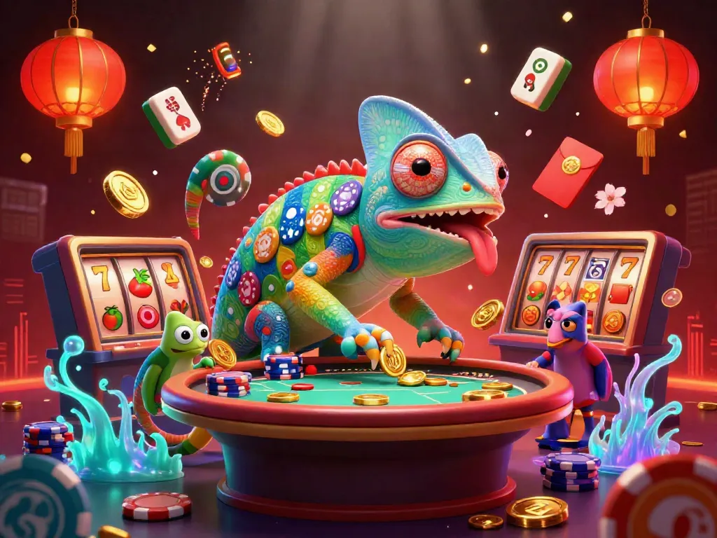 Engage in thrilling gameplay at fatpirate with a vibrant casino scene featuring colorful characters and exciting elements.