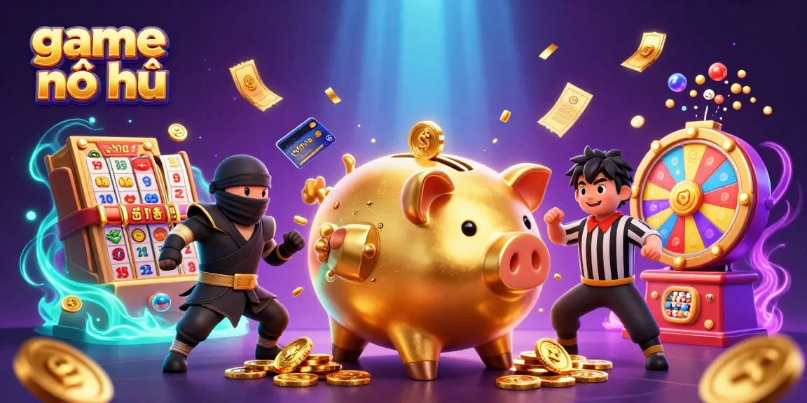 Win big with game nổ hũ promotions featuring dynamic characters and vibrant visuals.