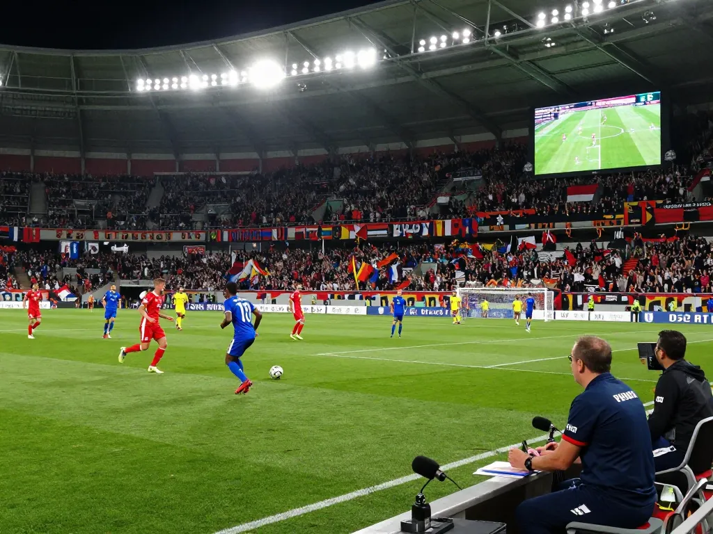 Action-packed soccer match capturing the excitement of 7m live updates