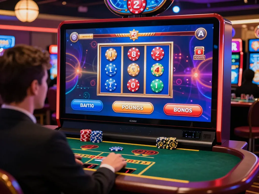 Engaging online casino scene with 789Win com showing vibrant graphics and gaming excitement.