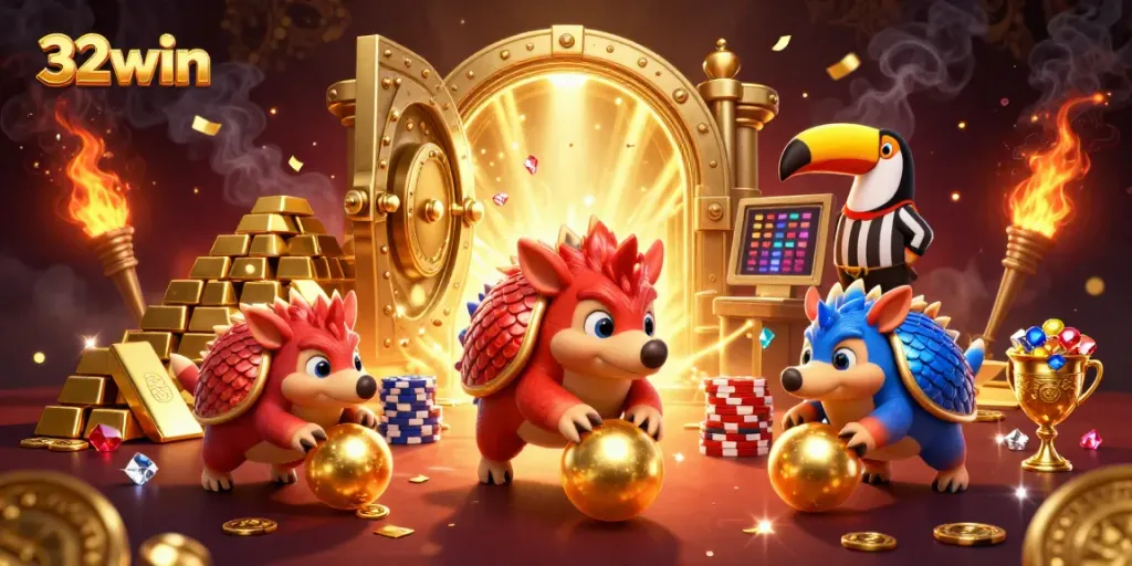 Engage in vibrant 32win casino victories while rival pangolins bowl through golden chips.