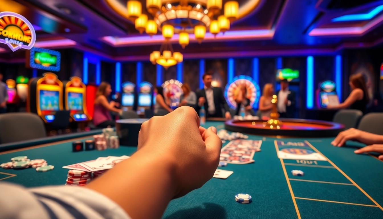 Experience thrilling wins at rik vip with vibrant casino tables and lively games.