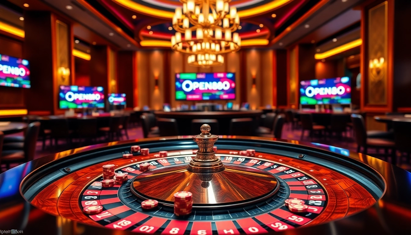 Experience the thrill of gambling at open88 com with engaging casino visuals.