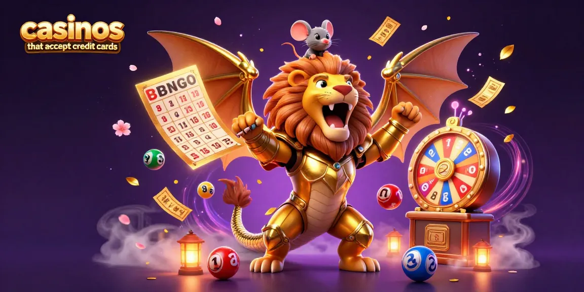 Experience thrilling gameplay at casinos that accept credit cards with dynamic game elements and a magical ambiance.