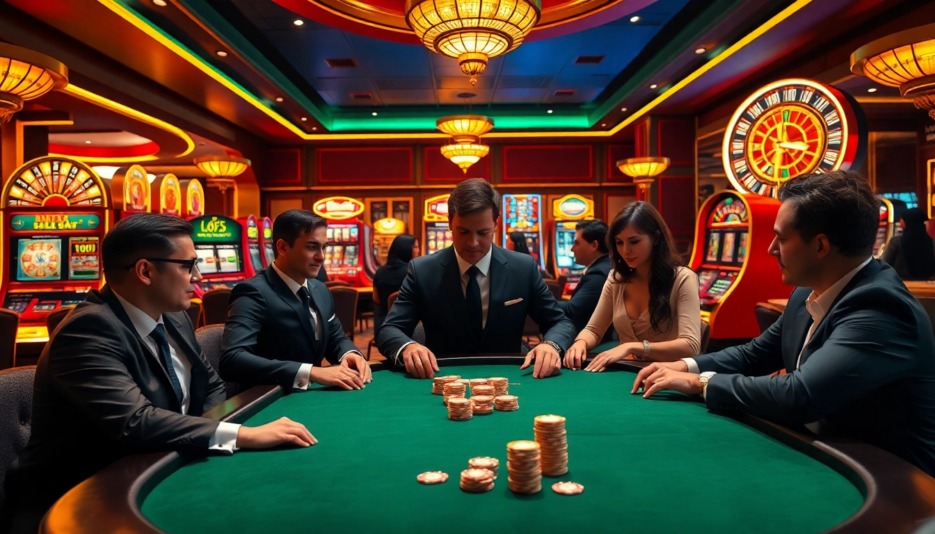 Engage in high-stakes poker and thrilling games at link 8XX casino, featuring luxurious ambiance and professional players.