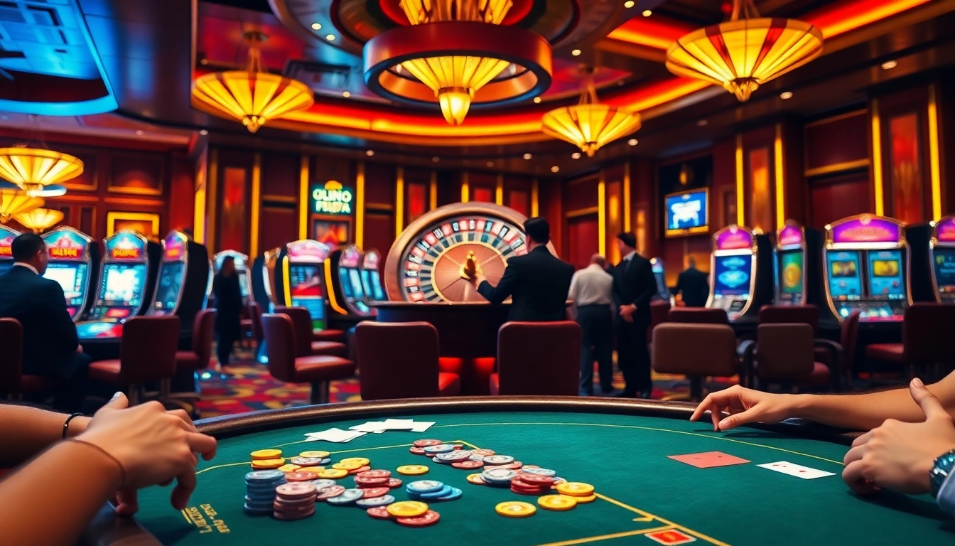 Engaging poker table scene showcasing luck8 media, colorful chips, and high-stakes excitement.