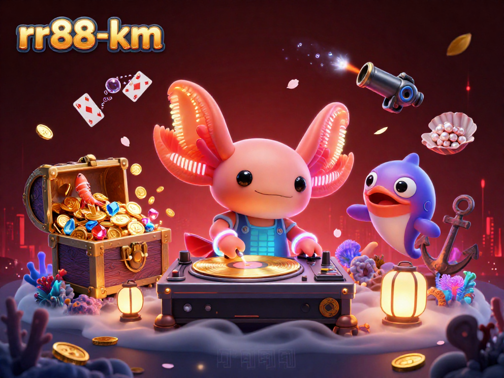 Experience vibrant gameplay at rr88-km with lively underwater characters and dynamic treasure scenes.