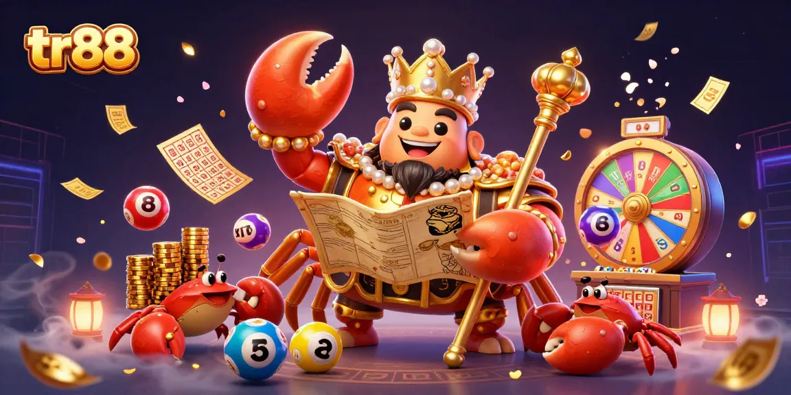 Experience exciting gameplay at tr88 with the golden crab emperor and vibrant casino elements.