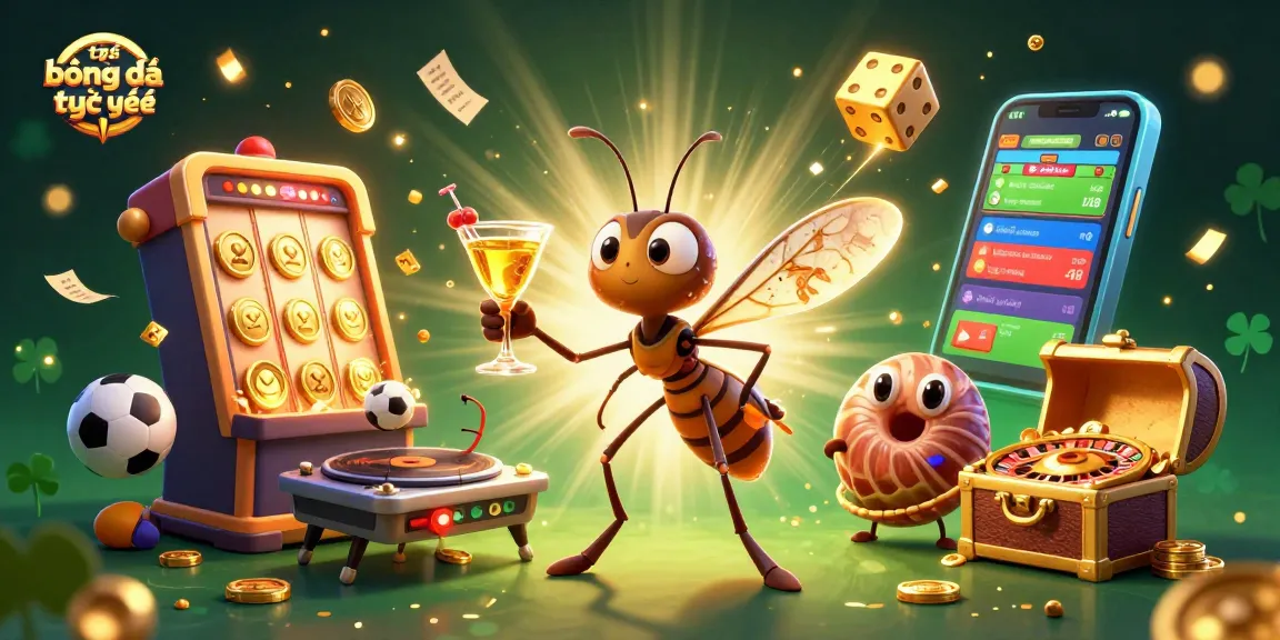 Engage with tỷ lệ bóng đá trực tuyến through a vibrant sports betting illustration featuring unique casino elements.