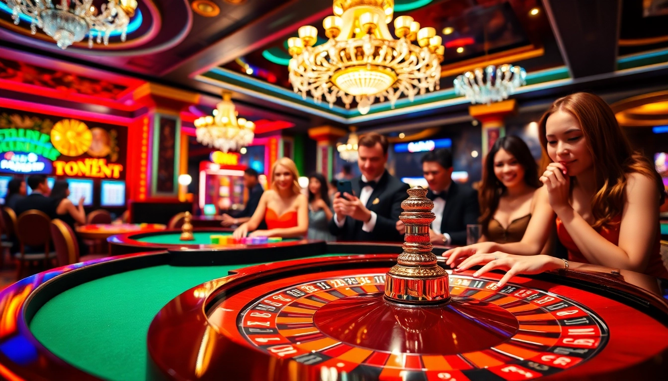 Experience the thrill of winning with link rr88 at an exciting casino roulette table.