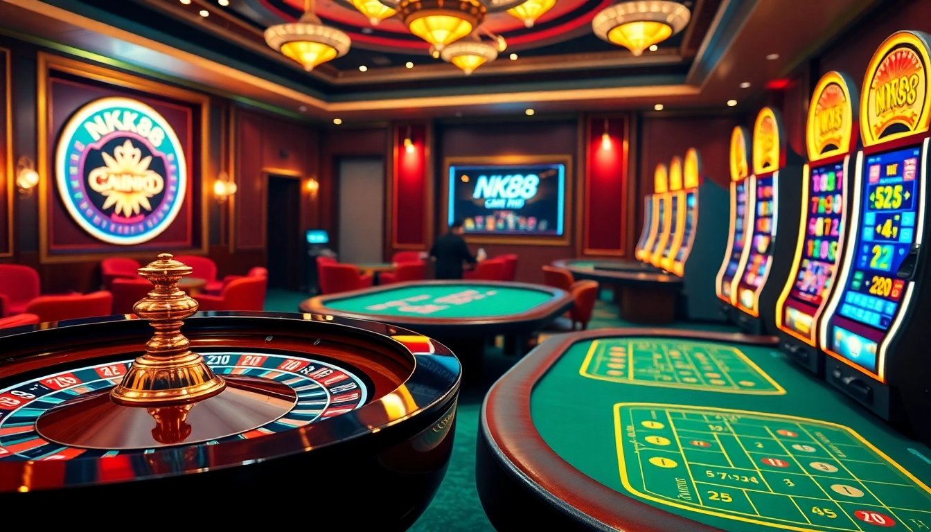 Experience the excitement of online gambling at trang chủ NK88 with luxurious casino games and big wins.