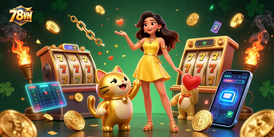 Experience exciting wins at 78WIN with dynamic slot games and golden rewards!
