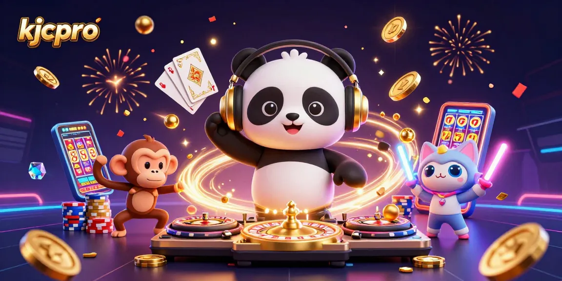 Engage in thrilling casino entertainment with kjcpro's vibrant 3D characters and rich gaming elements.