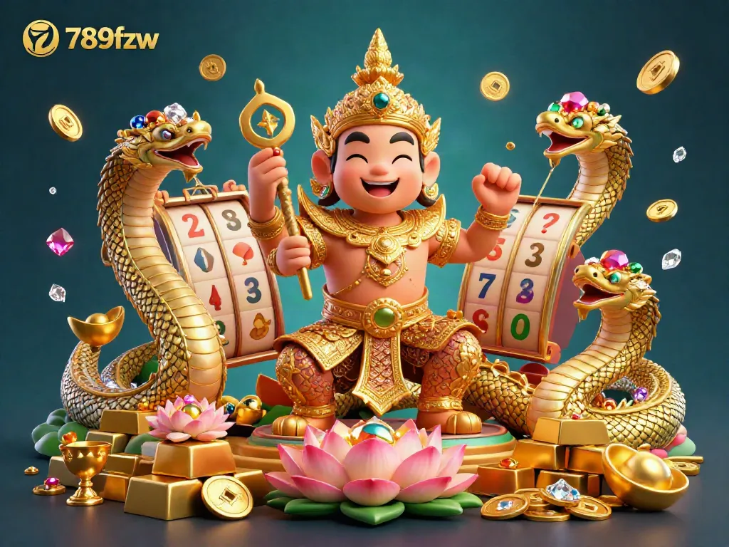 Engage your senses with 789fzw as the vibrant guardian leads winning spins through golden treasures in a stunning casino atmosphere.