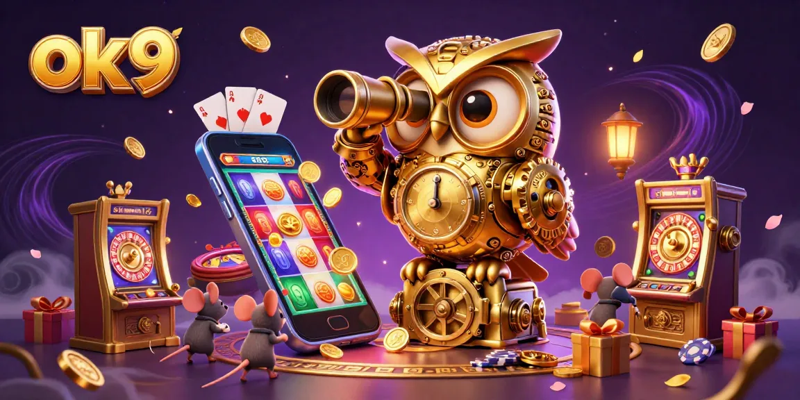 Experience thrilling gameplay at ok9 with vibrant slot games, characters, and abundant rewards.