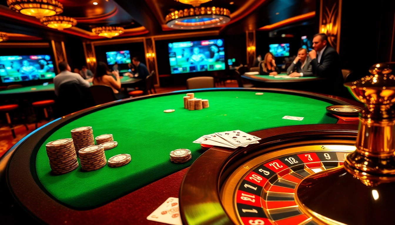 Experience strategic play at a poker table inspired by the hidden wiki and casino excitement.