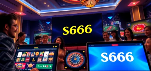 S666.nyc online casino gaming interface with diverse players enjoying poker and roulette.