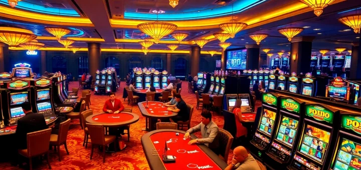 Experience the thrill of live gaming at 888vi with vibrant casino tables and dynamic players.
