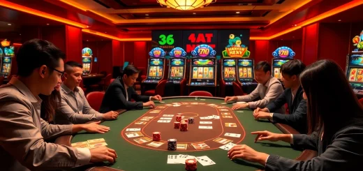 Experience the thrill of gambling at uu88vn.com with vibrant casino tables and engaging gaming options.