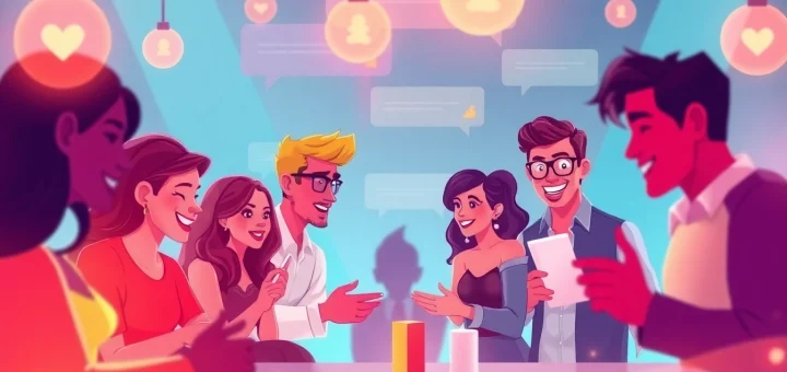 Engaging spicy chat characters in lively digital conversations.